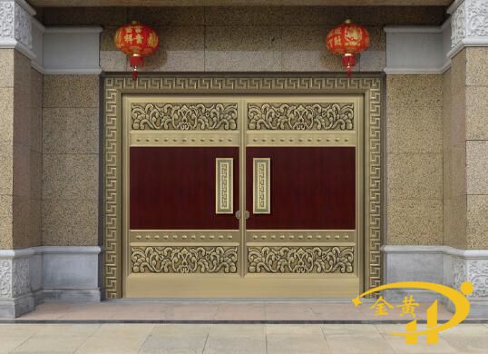 金黄沈阳铜门一家专业做铜门的厂家「权威回答」