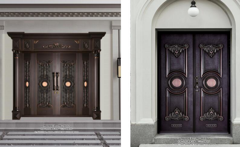 不朽钢铜门厂家分享钢铜门与纯铜门区别