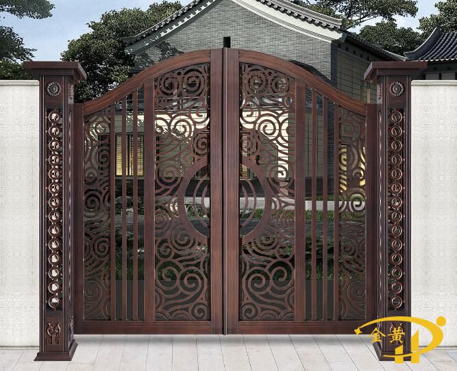 庭院铝艺大门