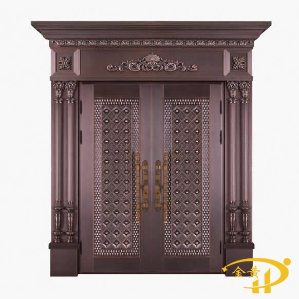 生产铜门的厂家讲解一道铜大门的十处礼节