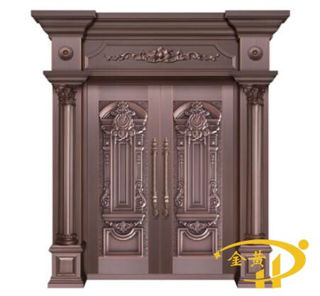 豪华别墅铜门所具备的特点