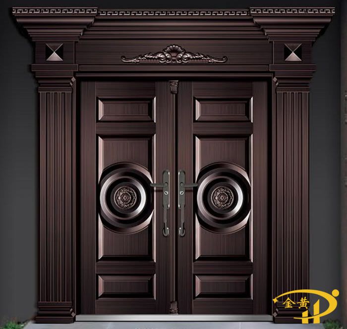 别墅锌合金拼接门