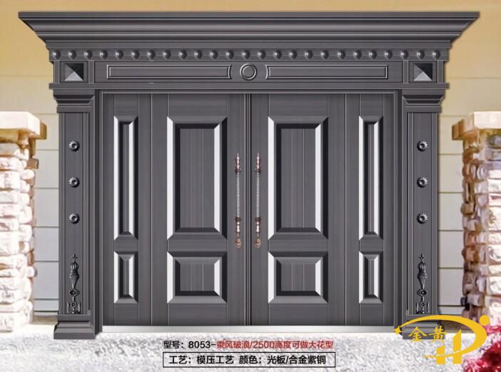 锌合金别墅门