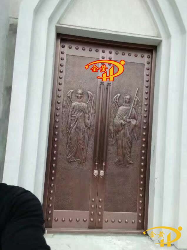 福建平潭天主教堂铜门