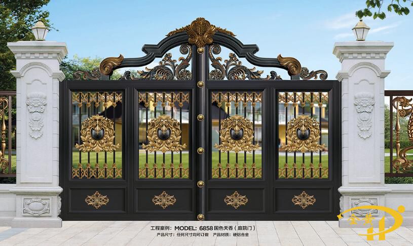 庭院铝艺大门
