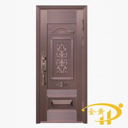 单开门铜门