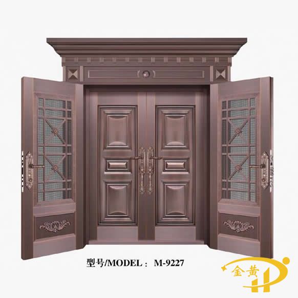 双开复合铜门