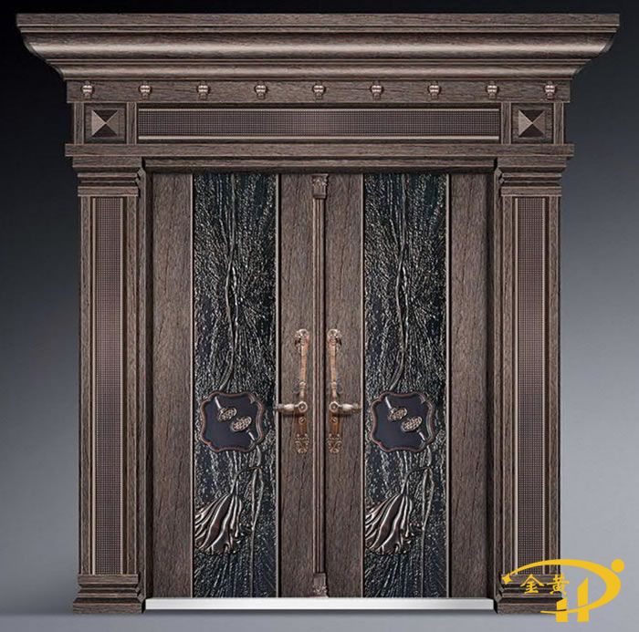 锌合金镶嵌拼接门