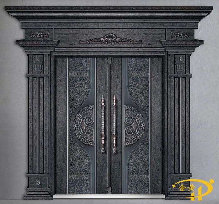 锌合金镶嵌拼接门