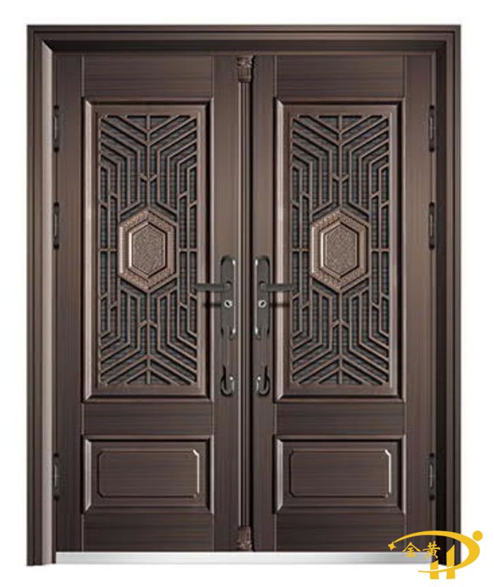 锌合金铝框拼接门中门