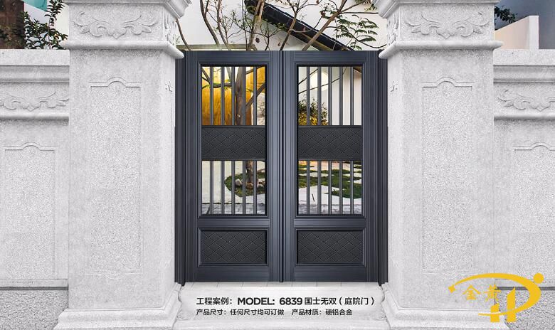 中式别墅庭院大门