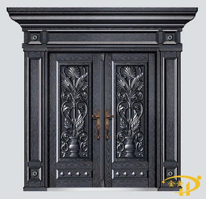 别墅锌合金拼接门