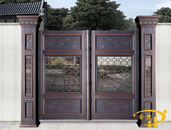 铝艺庭院大门