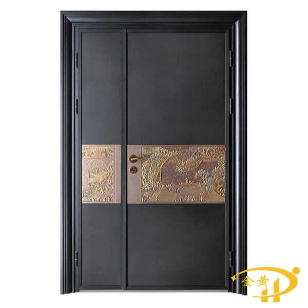 中式别墅入户门