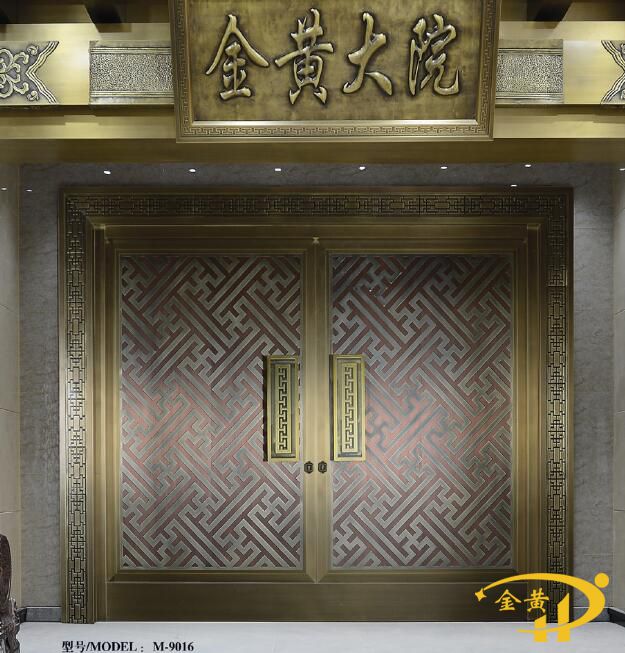 豪华别墅铜门使用保养的4大方法