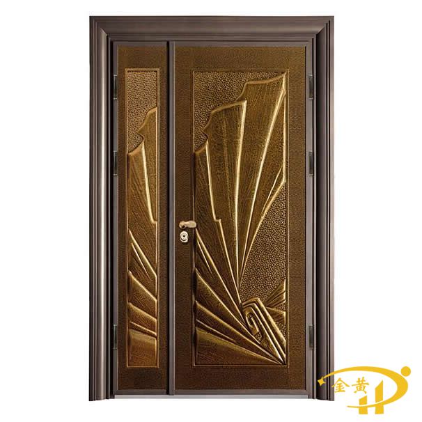 铸铝别墅子母门