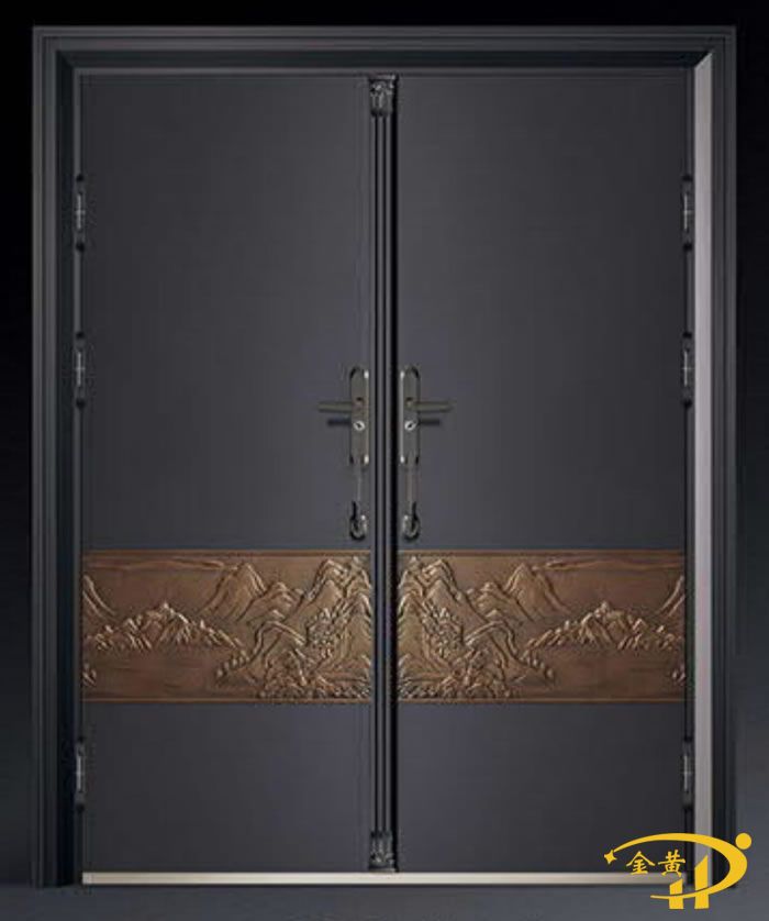 锌合金整版模压门