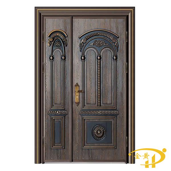 欧式铸铝子母门