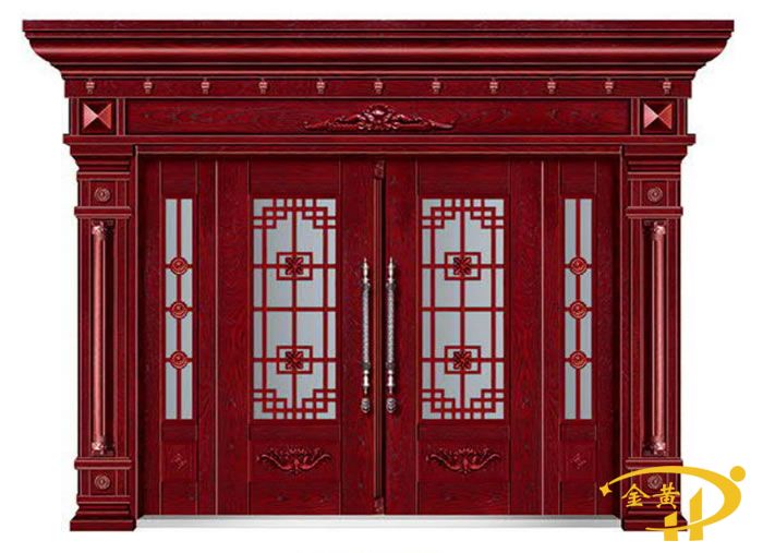 四开子母拼接玻璃门