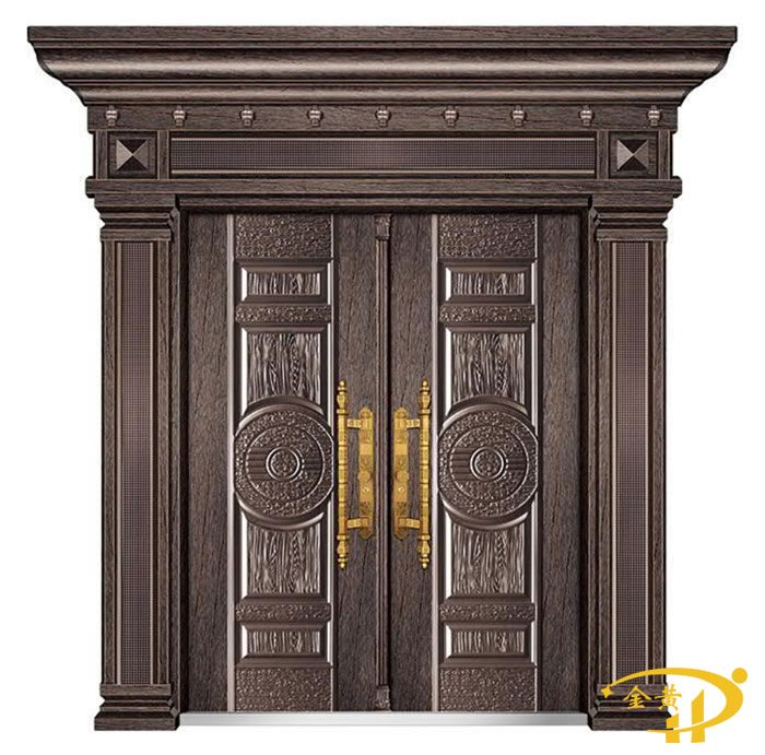 锌合金镶嵌拼接门