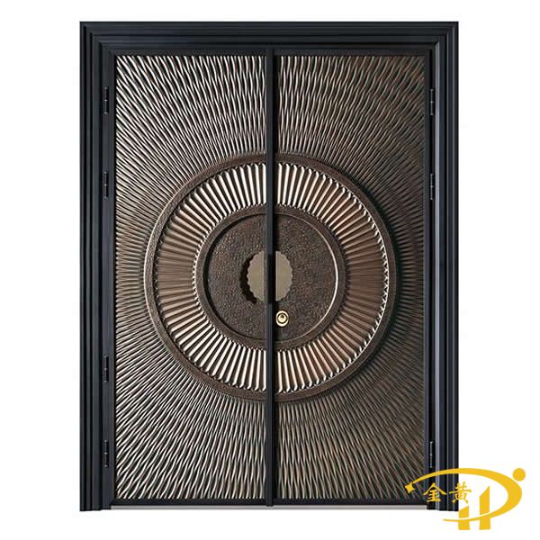 防暴铸铝开门