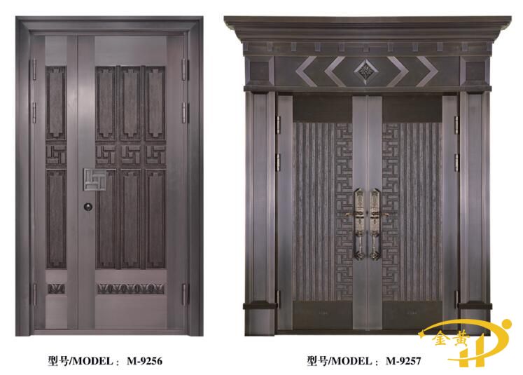 别墅铜门价格纯铜别墅门多少钱