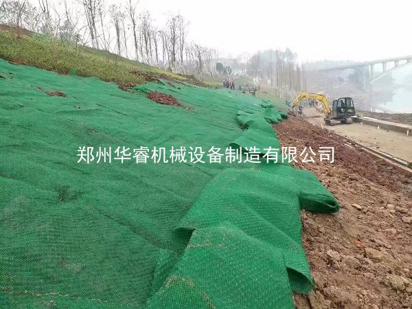 土质边坡挂三维网